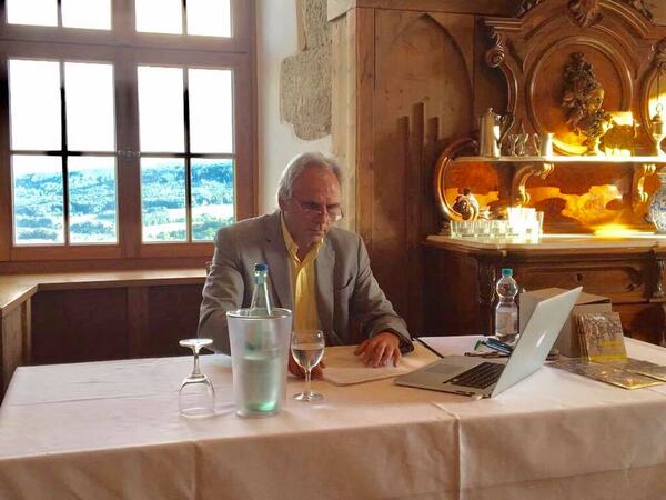 Buchlesung auf Burg Normannstein