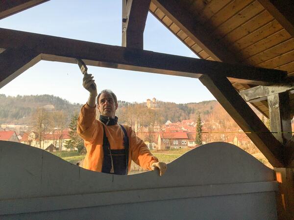 Ausblick über Treffurt